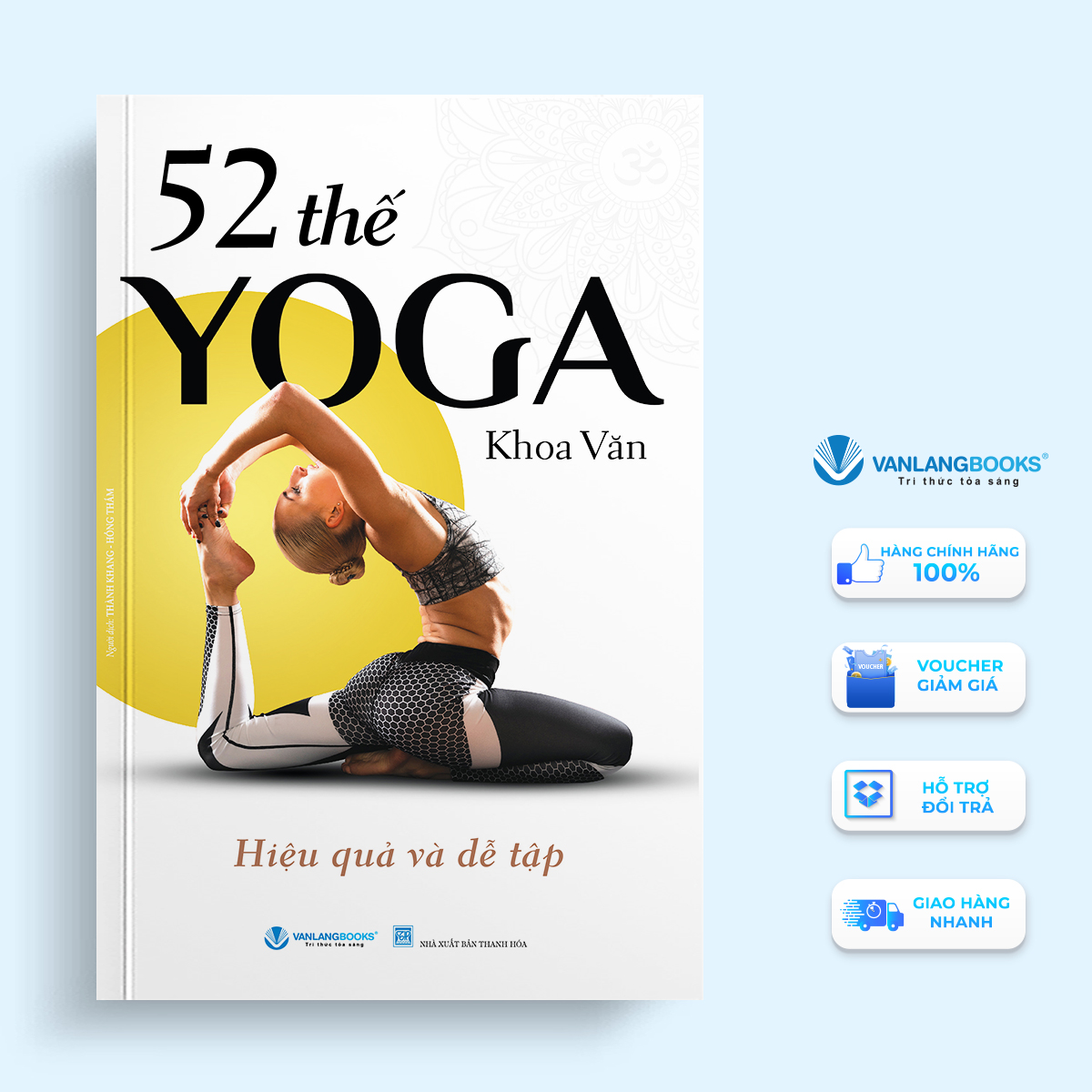 52 Thế Yoga Hiệu  Quả Và Dễ Tập - Vanlangbooks