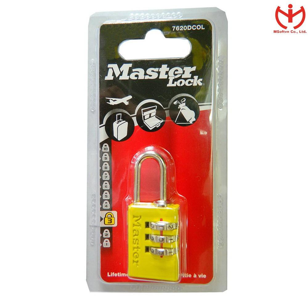 Ổ Khóa Số Vali Master Lock 7620 Eurdcol - Msoft