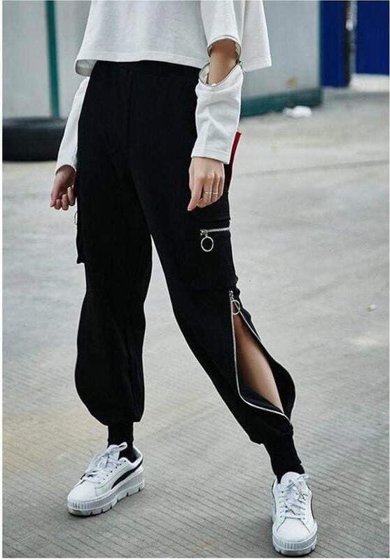 Quần jogger kaki nam nữ túi hộp cực chất