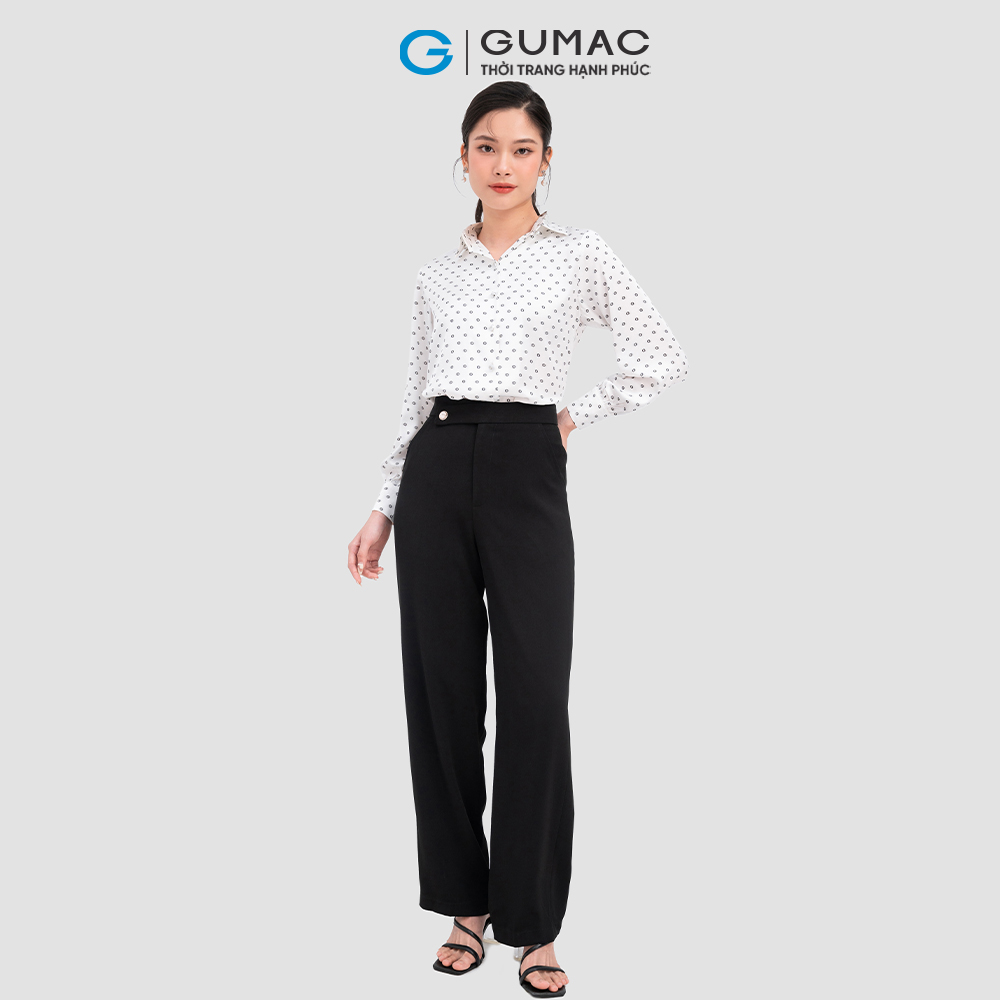 Quần lưng xéo thời trang GUMAC QC11062