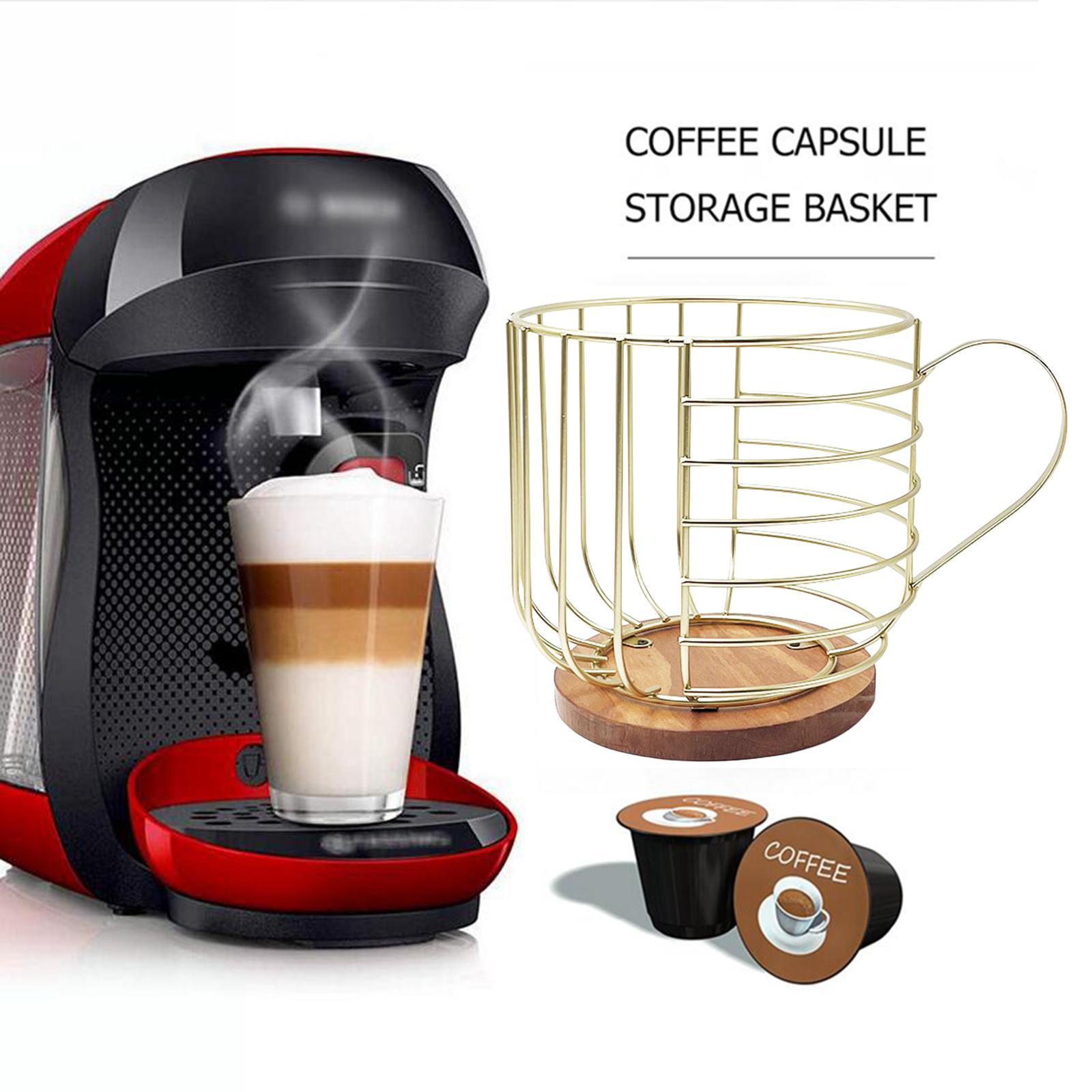 Coffee Pod Holder Organizer Cup Wire Coffee Pod Basket for Kitchen Pod