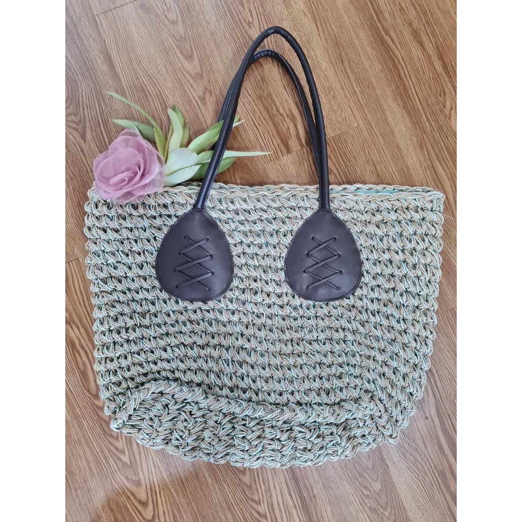TÚI XÁCH HANDMADE LÀM TỪ CÓI - SẢN PHẨM THÂN THIỆN MÔI TRƯỜNG