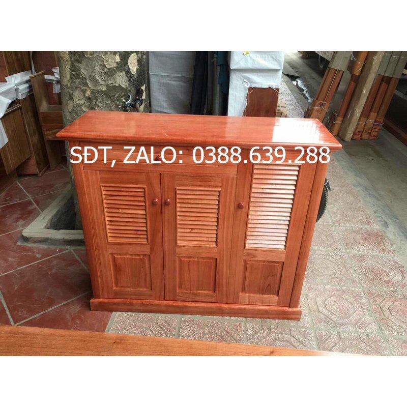 Tủ giày gỗ xoan ta đủ loại 2 cánh , 3 cánh , 4 cánh ( có sẵn)
