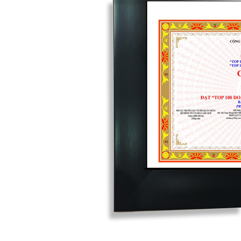 Combo 5 Khung Bằng Khen size A3, A4 sang trọng, chất lượng - PGBK1CB