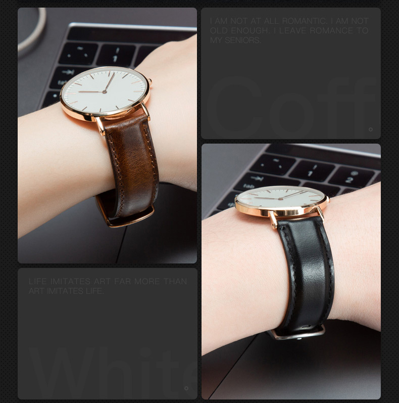 Dây da bò Retro 18/20/22mm chốt thông minh cho đồng hồ thông minh và đồng hồ truyền thống - MPDB02