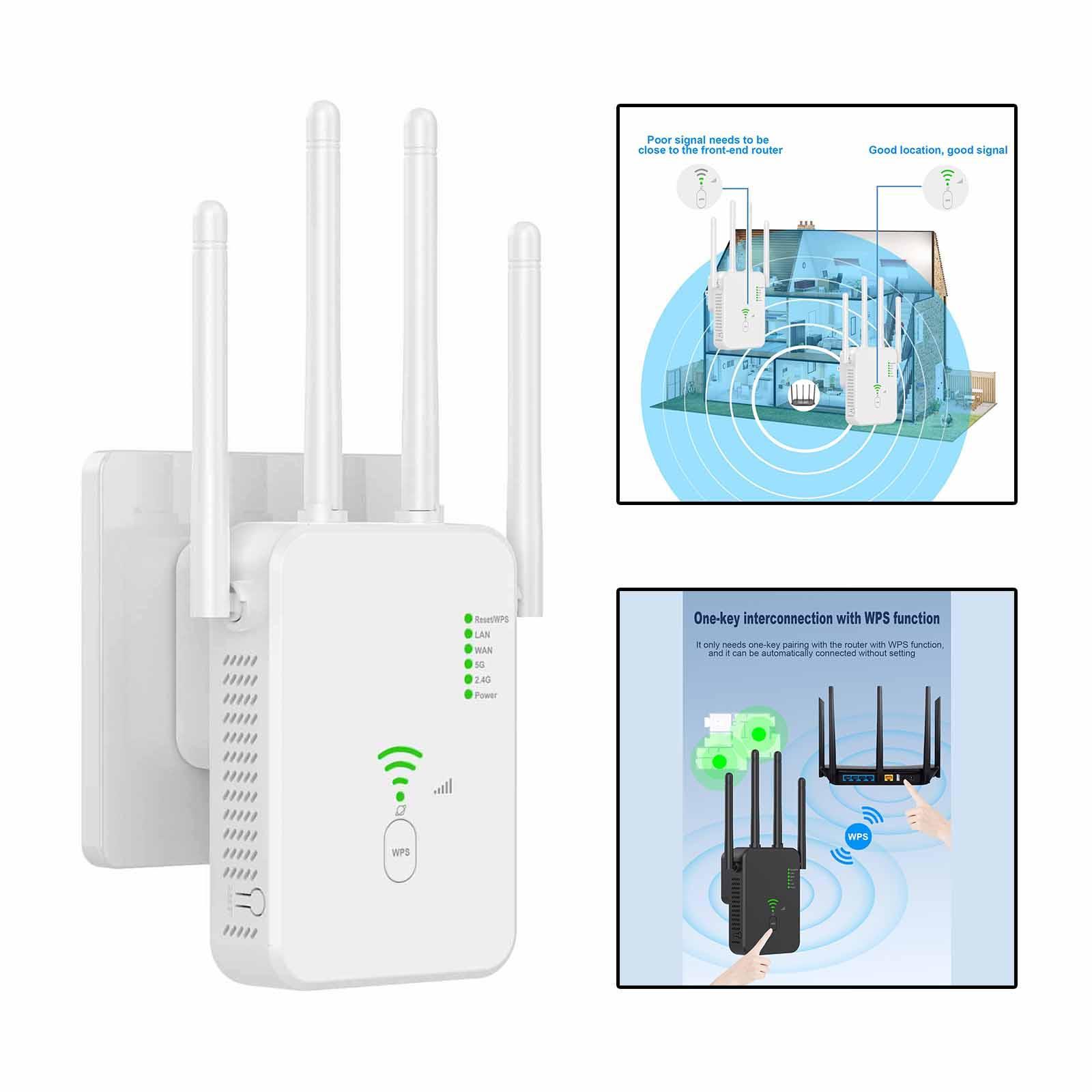 WiFi Wps Broader Coverage Internet Extender US