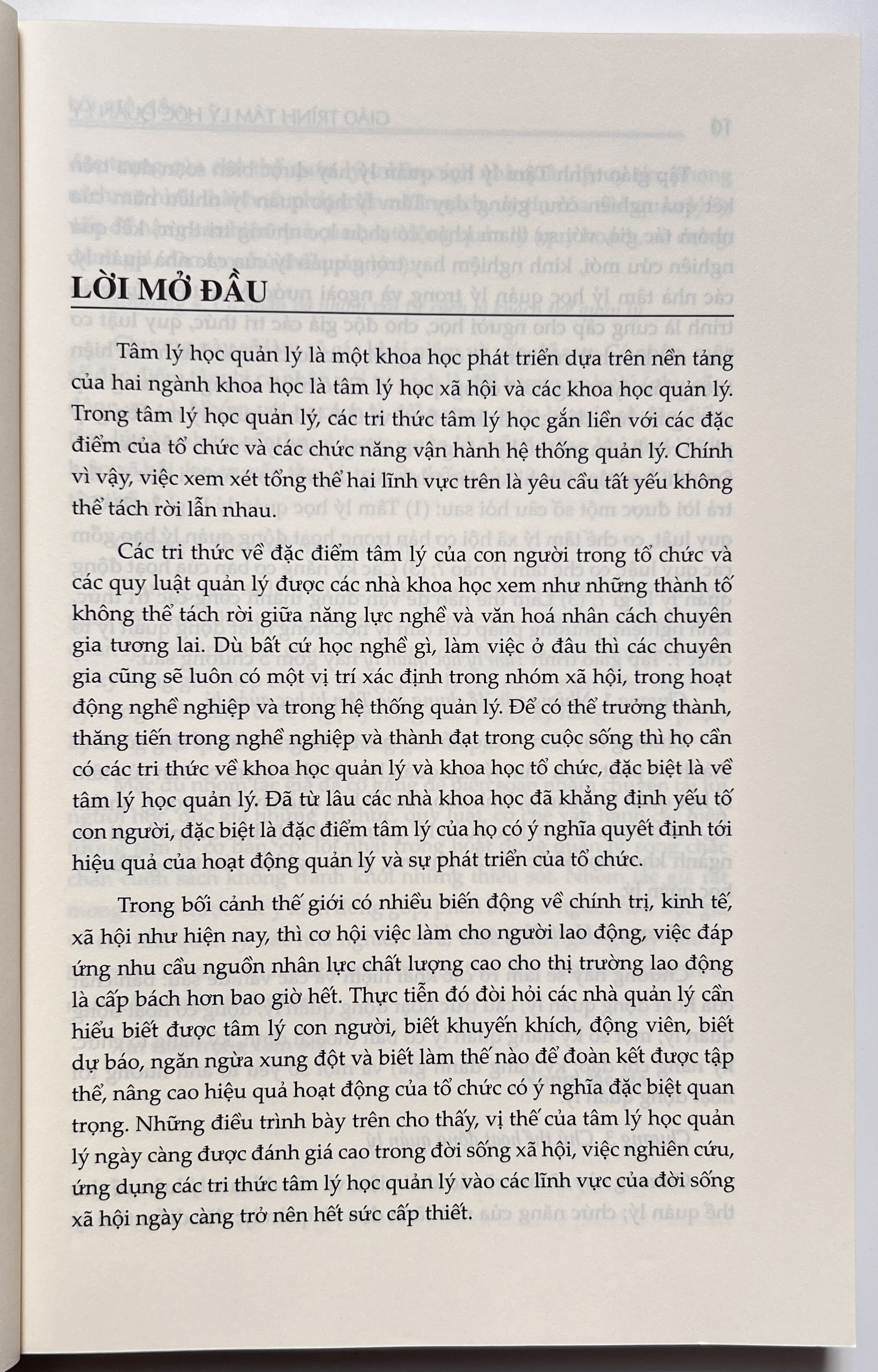 Sách - Giáo Trình Tâm Lý Học Quản Lý