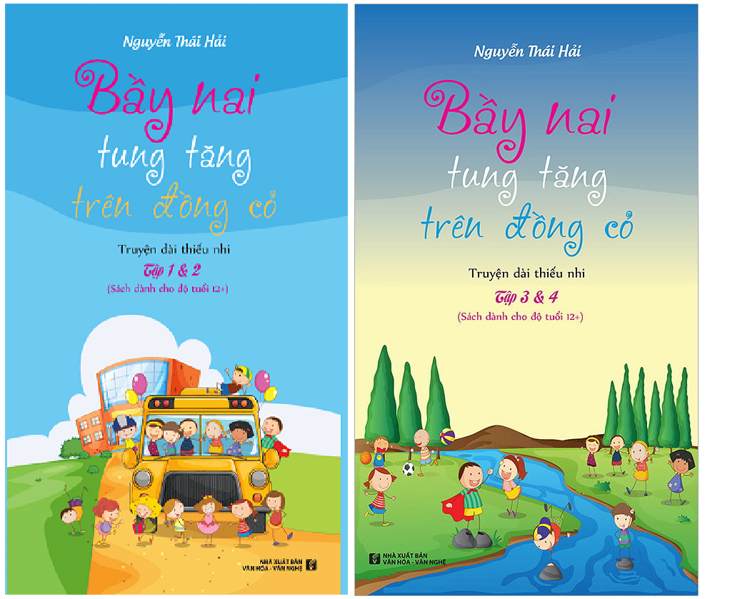 (Combo) Bầy nai tung tăng trên đồng cỏ Tập 1&amp;2, 3&amp;4