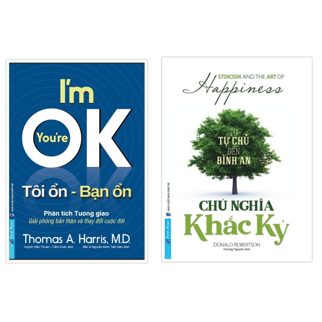 Combo I'm OK You're OK Tôi ổn Bạn ổn + Chủ Nghĩa Khắc Kỷ - Bản Quyền