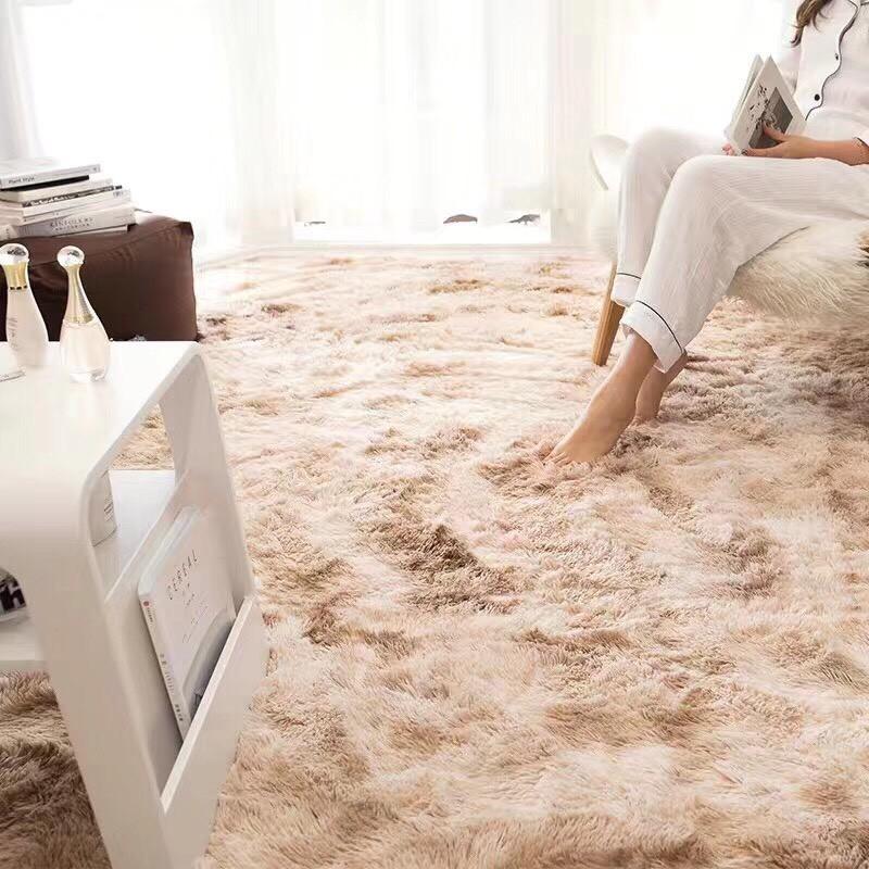 Thảm Lông Trải Sàn Lông Dầy Mịn - Thảm lông trang trí phòng khách, phòng ngủ