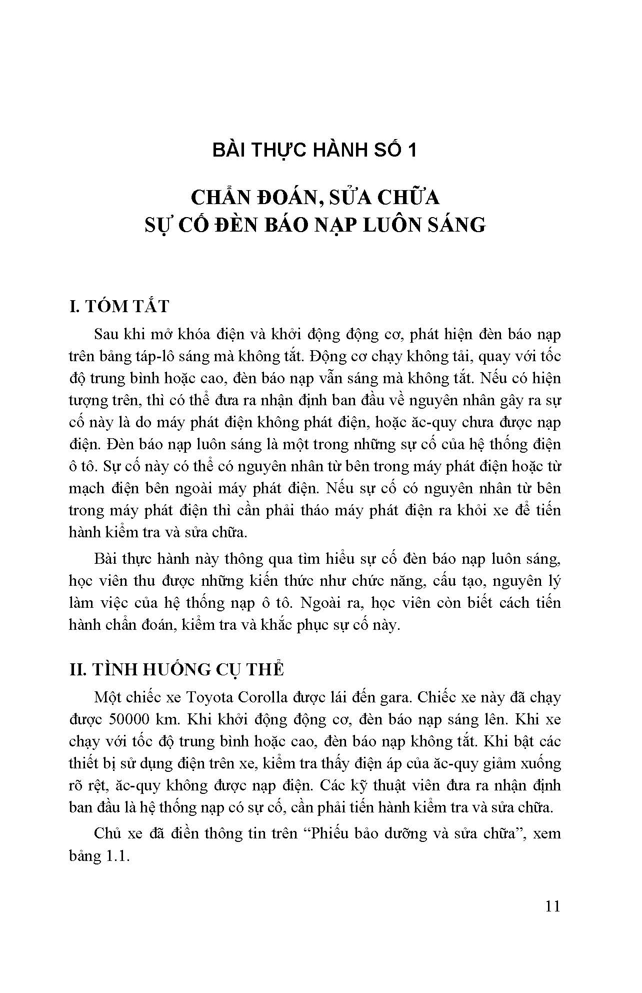 Kỹ Thuật Bảo Dưỡng Và Sửa Chữa Ô Tô Hiện Đại - Sửa Chữa Điện Ô Tô