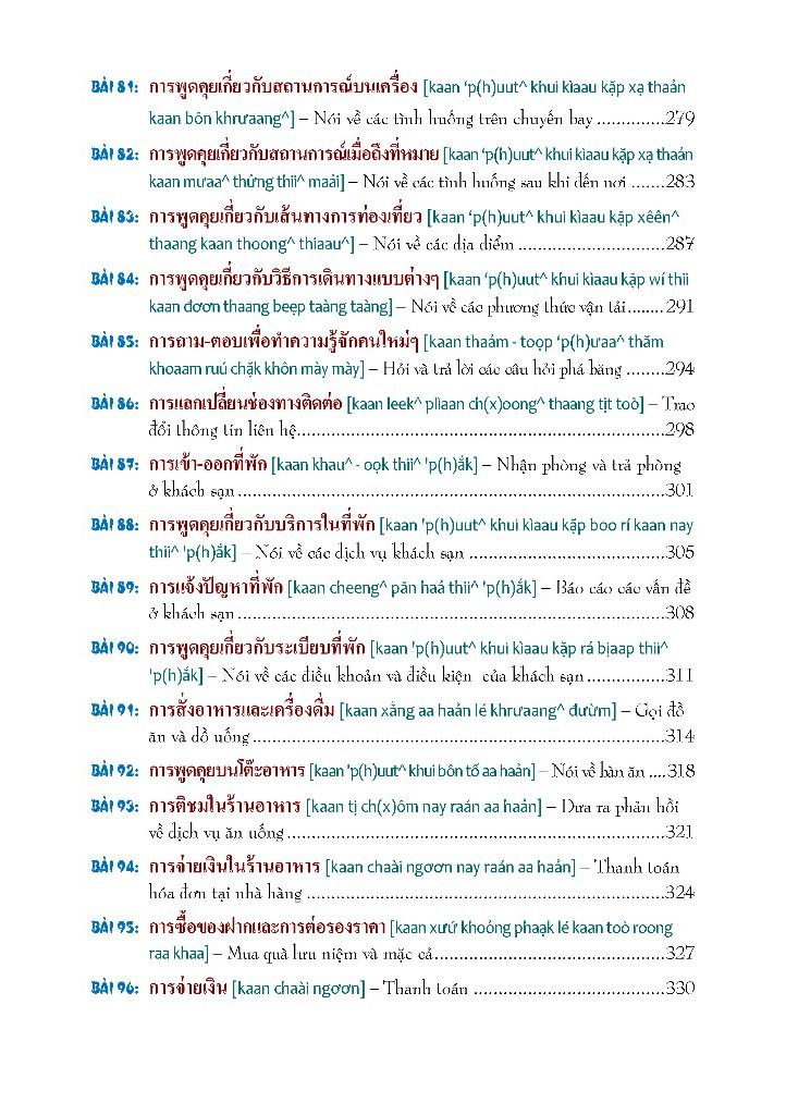 Tự Học 3000 Câu Giao Tiếp Tiếng Thái