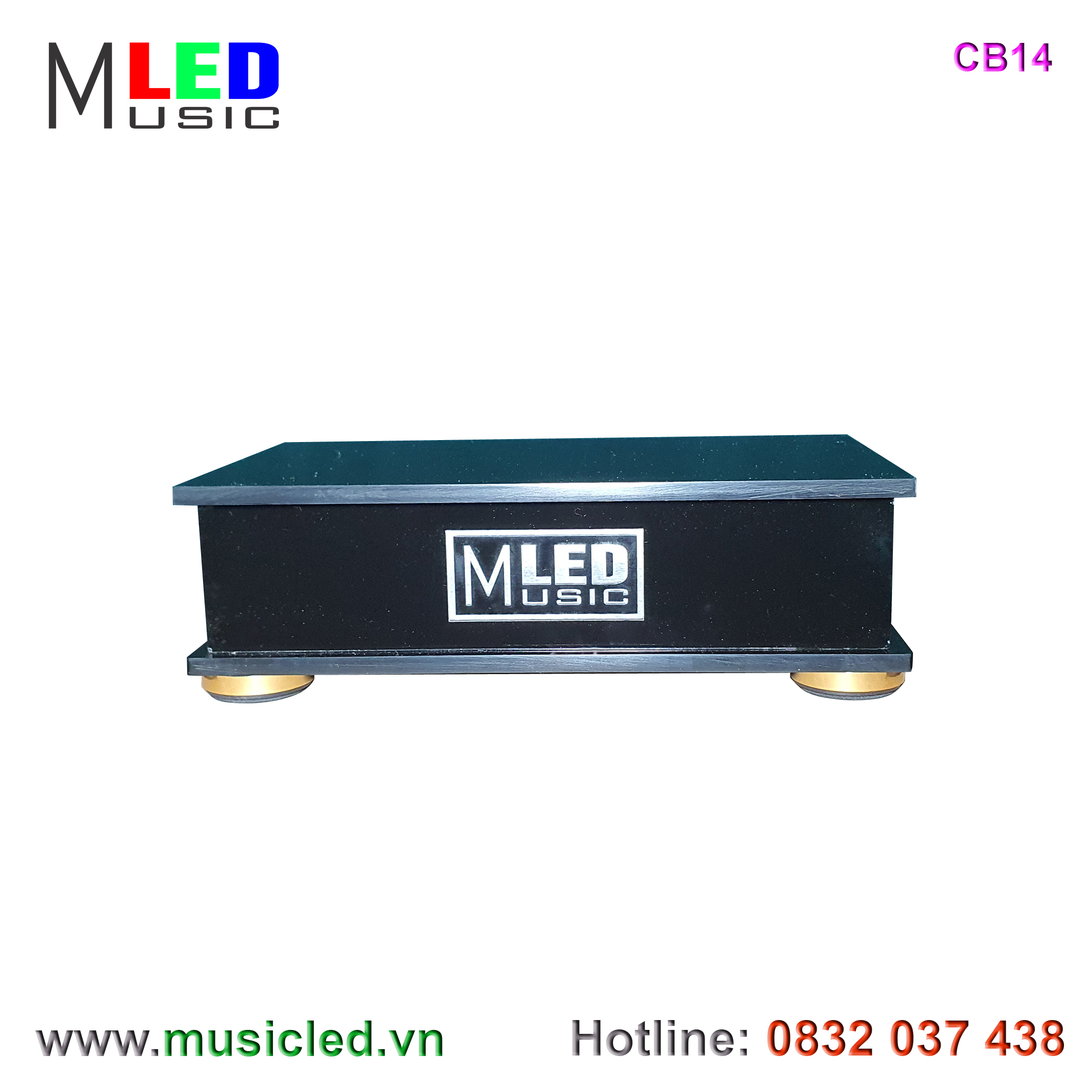 Dàn đèn Music LED nháy theo tần số nhạc 14 cột treo tường