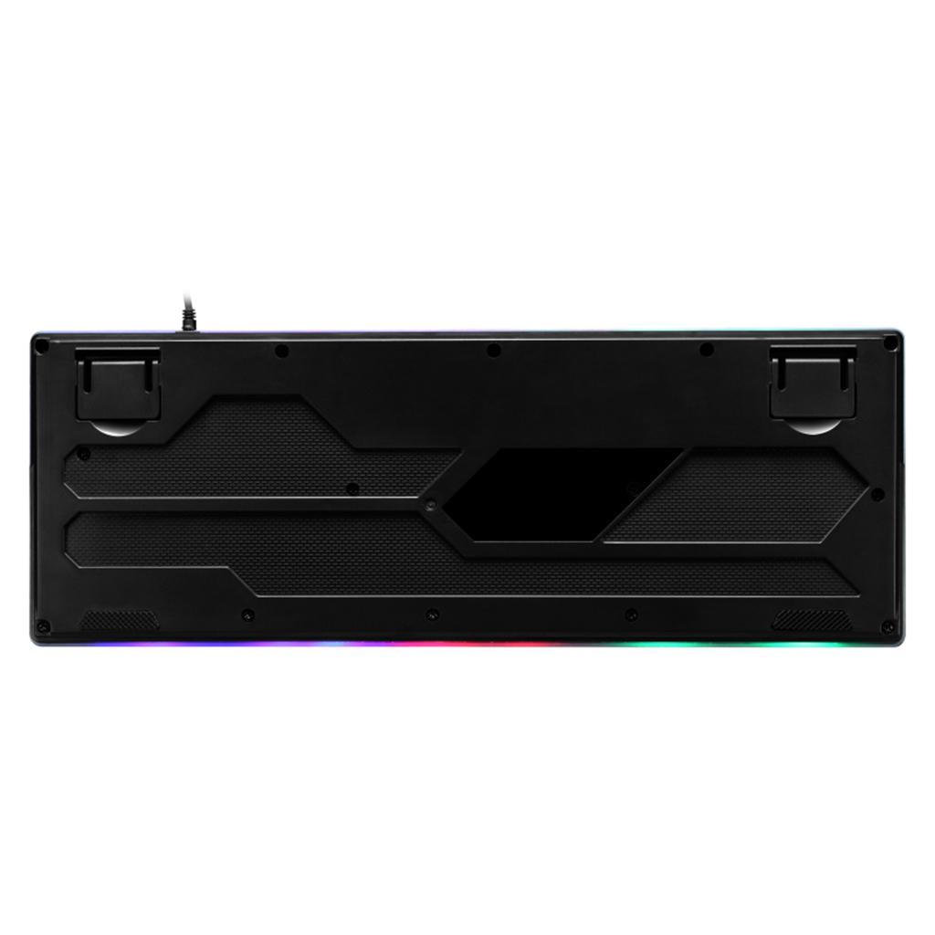 2x USB Wired 87 Keys Mechanical Gaming Keyboard RGB Backlit for PC Gamers