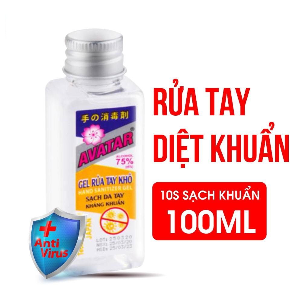 Gel rửa tay khô diệt khuẩn Avatar 40ml