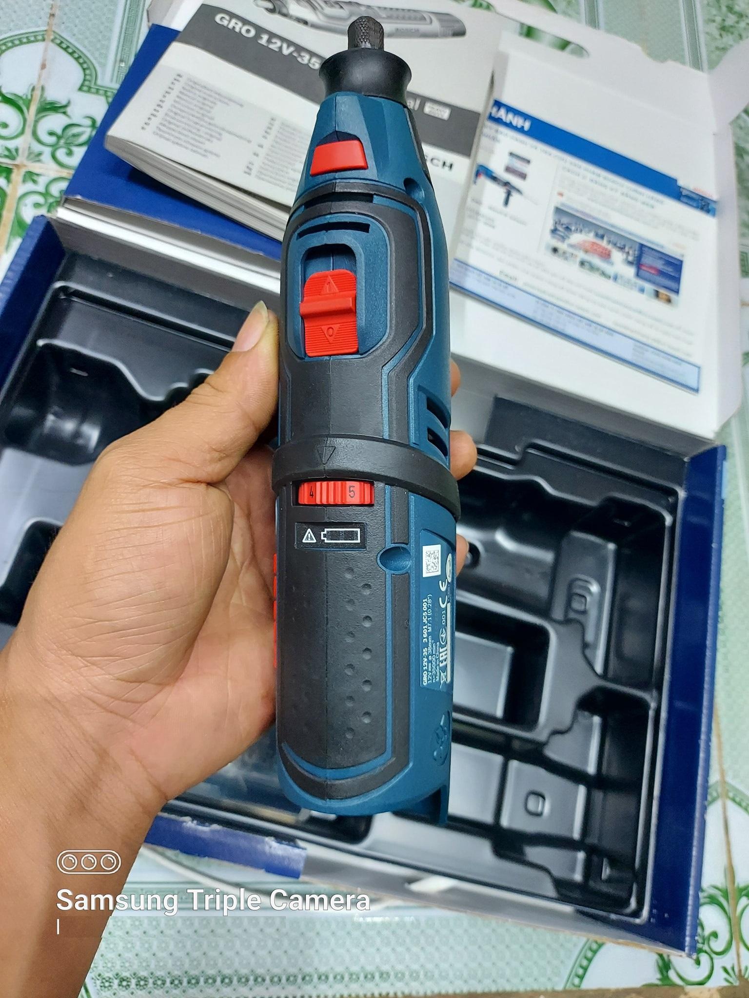 THÂN MÁY ĐA NĂNG PIN 12V BOSCH GRO 12V-35 SOLO - HÀNG CHÍNH HÃNG