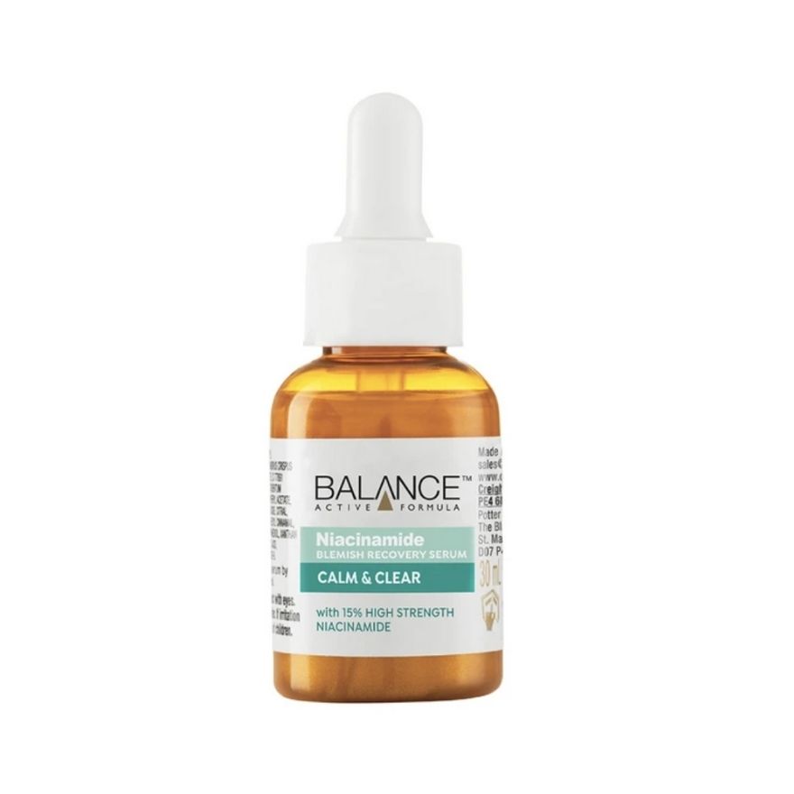 Serum Balance Active Formula Niacinamide Blemish Recovery Ngừa Mụn Mờ Thâm Cải Thiện Da 30ml