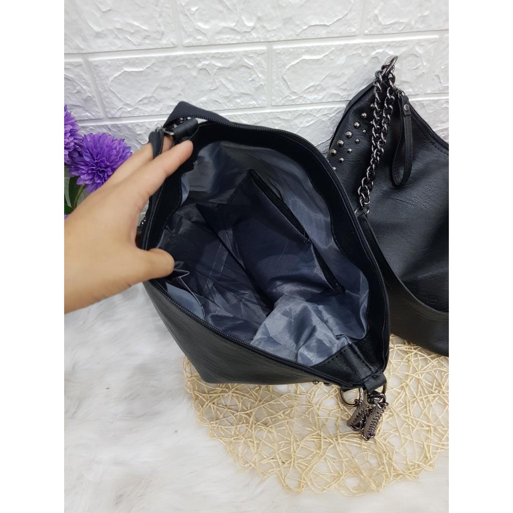 Túi tote da đeo chéo nữ