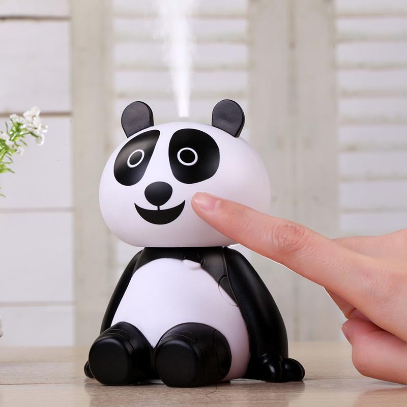 120Ml Hoạt Hình Gấu Trúc USB Máy Tạo Ẩm, Phun Sương Dành Cho Nhà Siêu Âm Để Bàn Phun Sương Tạo Phun Sương Tạo Ẩm Hình Ếch Con Mini Văn Phòng Máy Lọc Không Khí