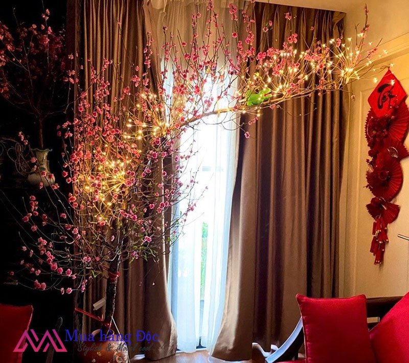 Bộ đèn rèm trang trí bồ công anh cắm điện 3.5 mét LOẠI 1