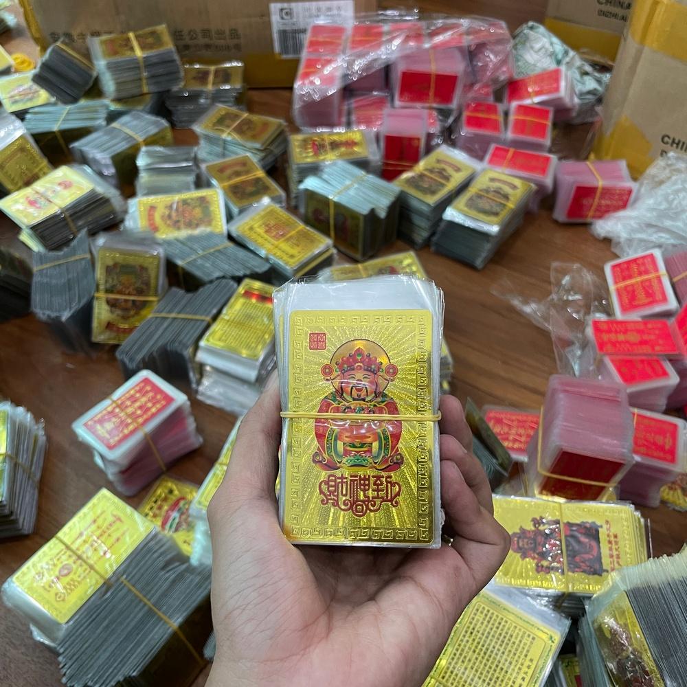 KIM BÀI THẦN TÀI KHAI LỘC bỏ bóp ví Thần Tài đến khai vận mở cung Tài Lộc