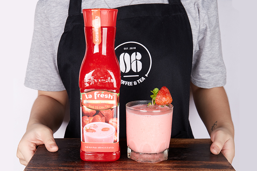 Nước cốt dâu tây La Fresh - 650ml