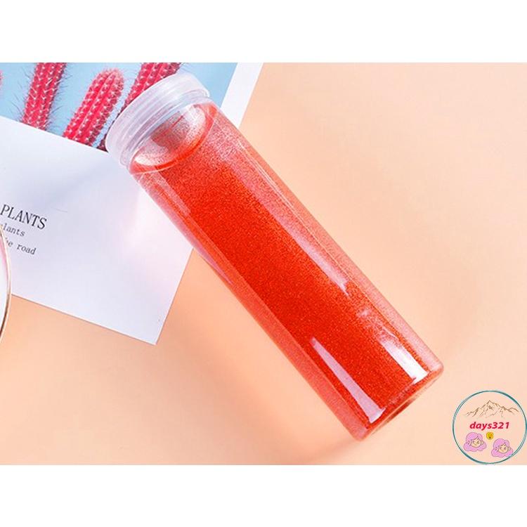 Slime Màu Đỏ Mận Kim Tuyến thuỷ tinh li ti cực đẹp loại lớn 20CM đồ chơi slam squishy