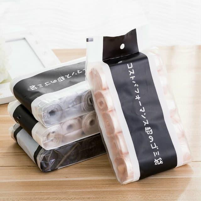 Túi Đựng Rác Công Nghệ Nhật Bản 100 Túi 45X50Cm - Set 5 Cuộn Túi Đựng Rác Công Nghệ Nhật Bản - Vận Chuyển Miễn Phí Toàn Quốc