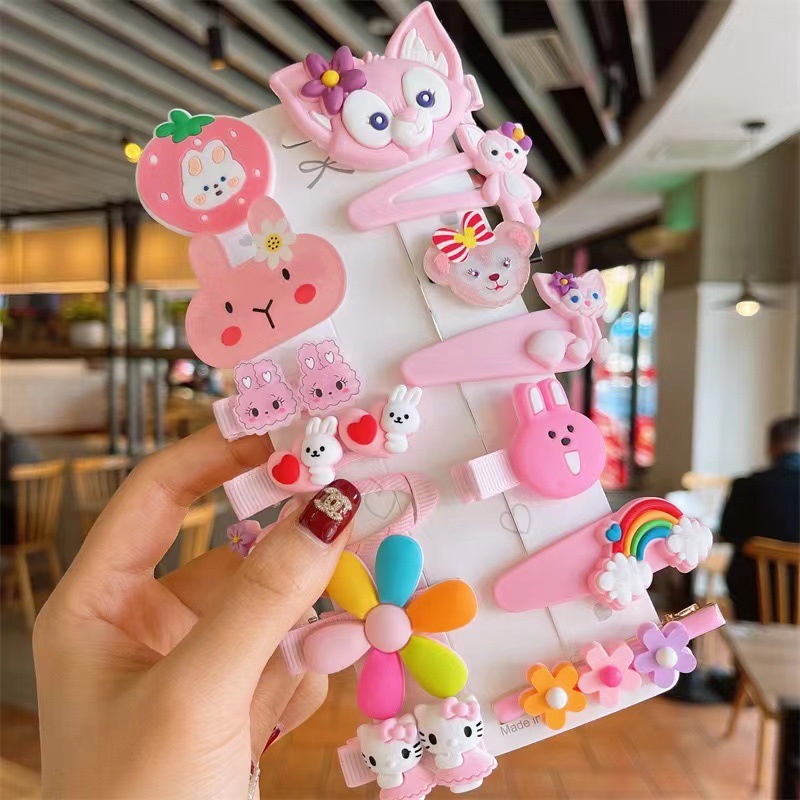 Túi cói cho bé gái chụp hình - Túi nhỏ cho bé đeo Tết, đi chơi biển - Túi mini cho bé yêu tặng kèm 01 chiếc kẹp tóc đẹp