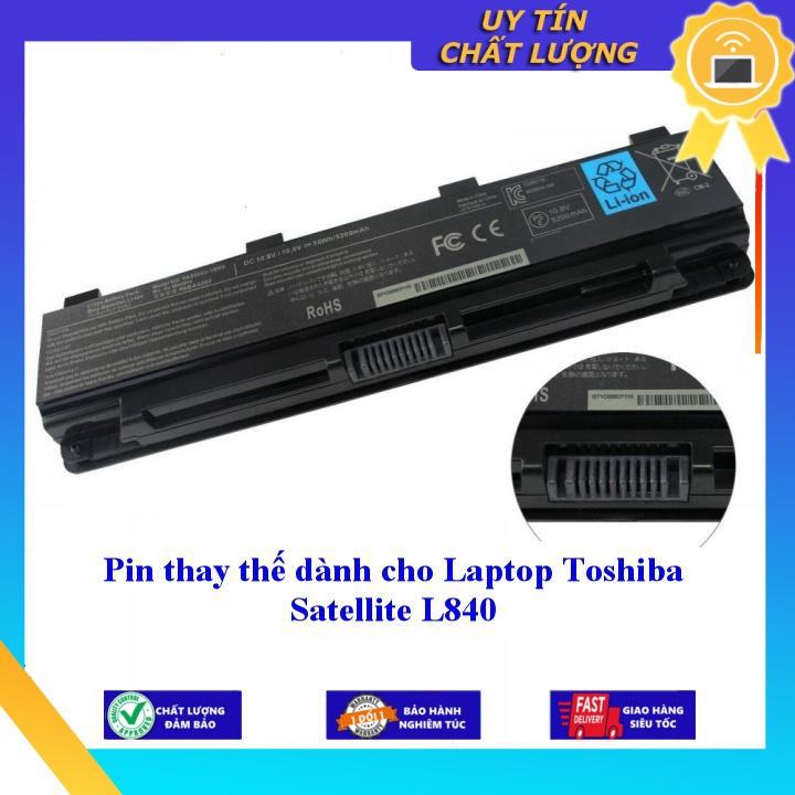 Pin dùng cho Laptop Toshiba Satellite L840 - Hàng Nhập Khẩu MIBAT403