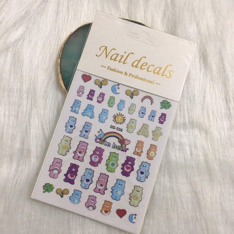 Sticker dán móng, hình dán trang trí móng, nail decal