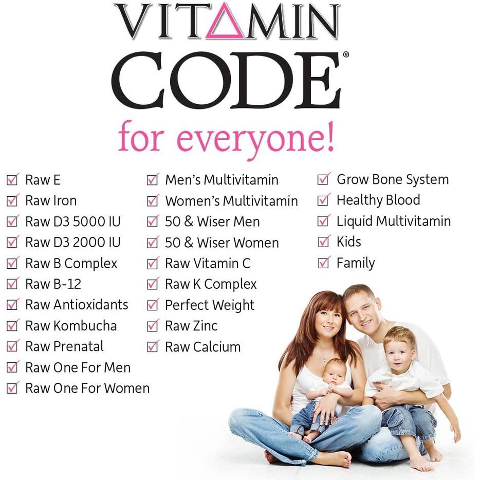 HŨ 75 VIÊN ĐA VITAMIN CHO PHỤ NỮ Garden of Life Vitamin Code Raw One for Women, Once Daily Multivitamin for Women