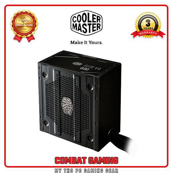 Nguồn COOLER MASTER ELITE V4 600W - 80 PLUS WHITE - HÀNG CHÍNH HÃNG