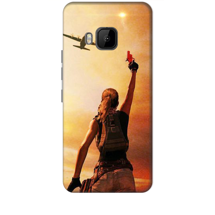 Ốp lưng dành cho điện thoại HTC M9 hinh PUBG Mẫu 06