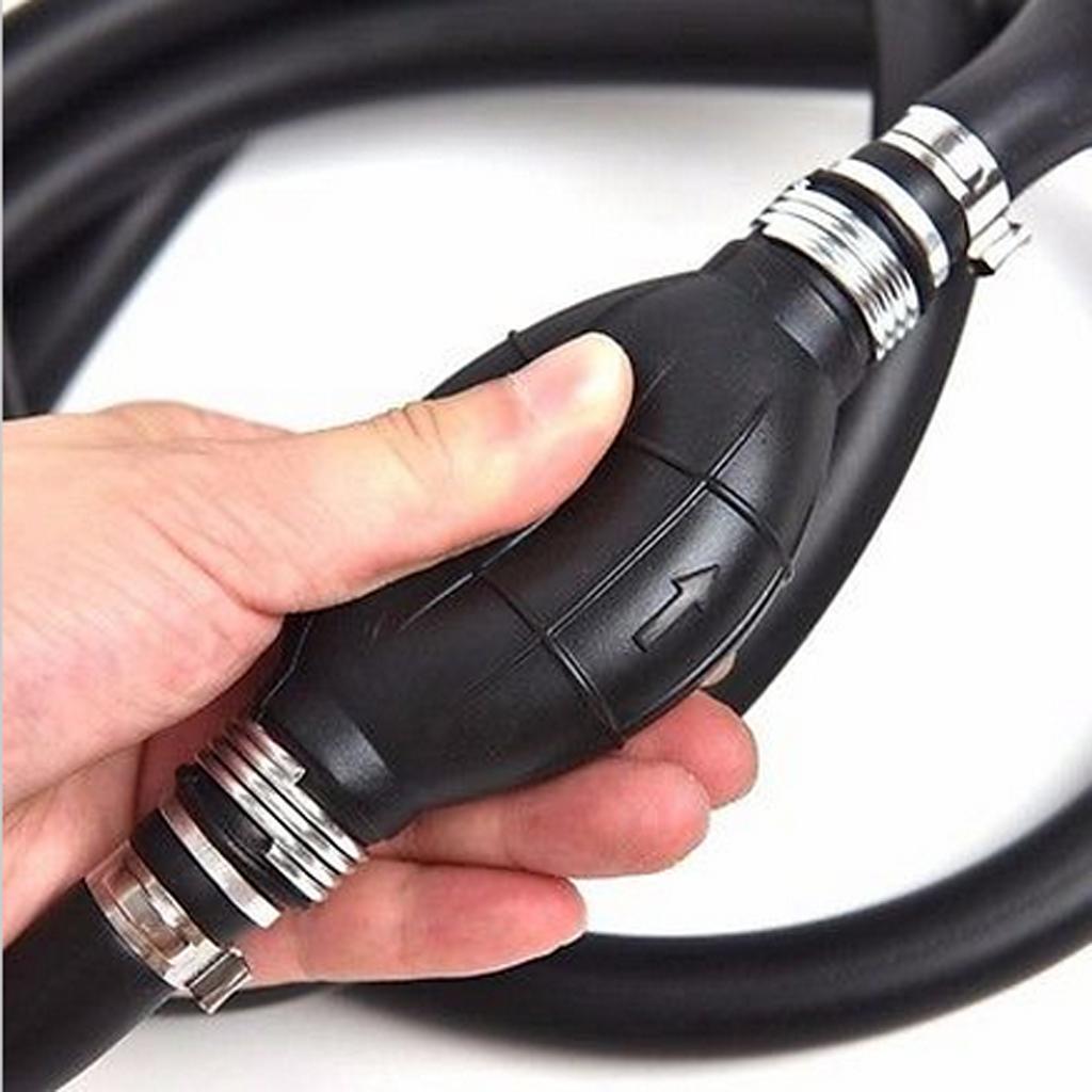 2PCS Fuel Gas Hose Line Assembly Outboard  Bulb for Marine Boat Motor