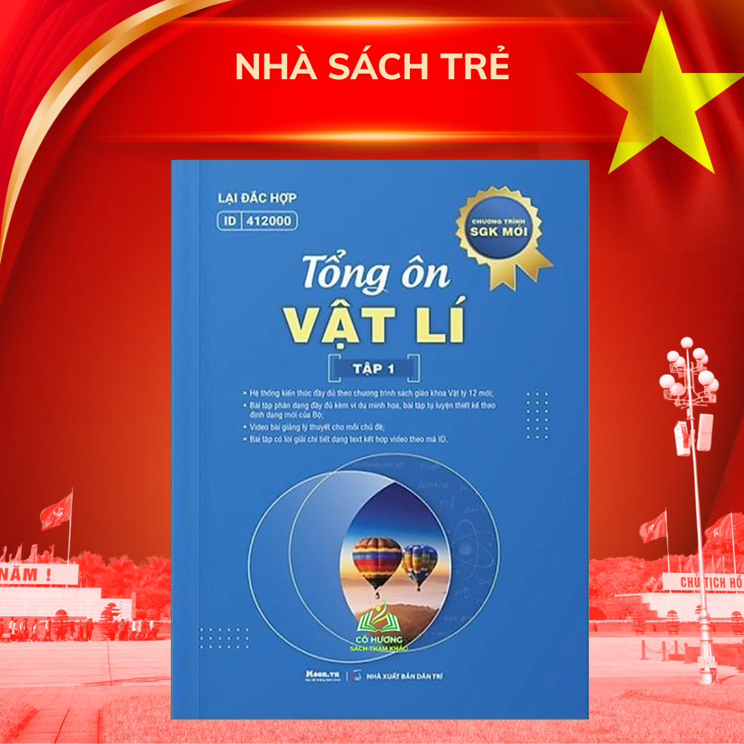 Tổng ôn Vật lý - Tập 1 + Tập 2 (Dành cho 2k8) ( Lẻ/Combo ) - Moonbook