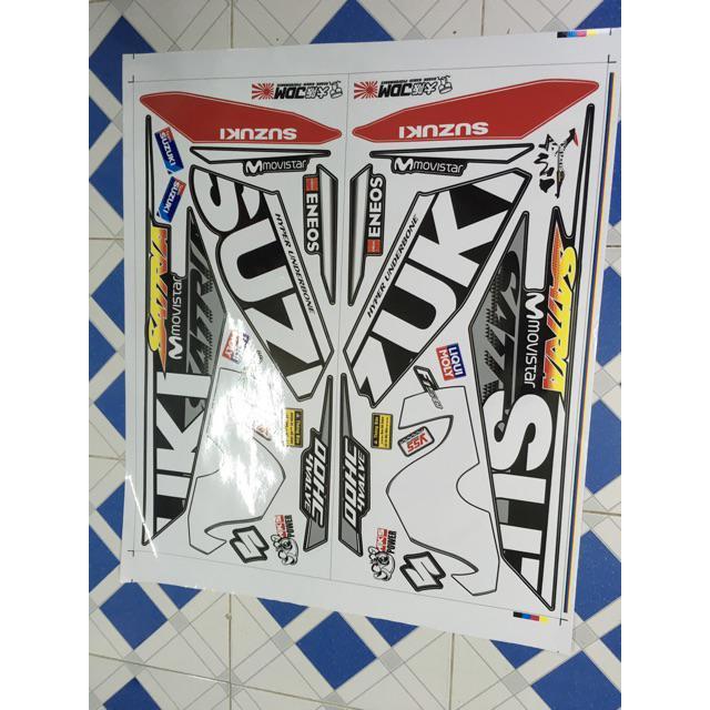 Tem dành cho xe Raider fi movistar đen