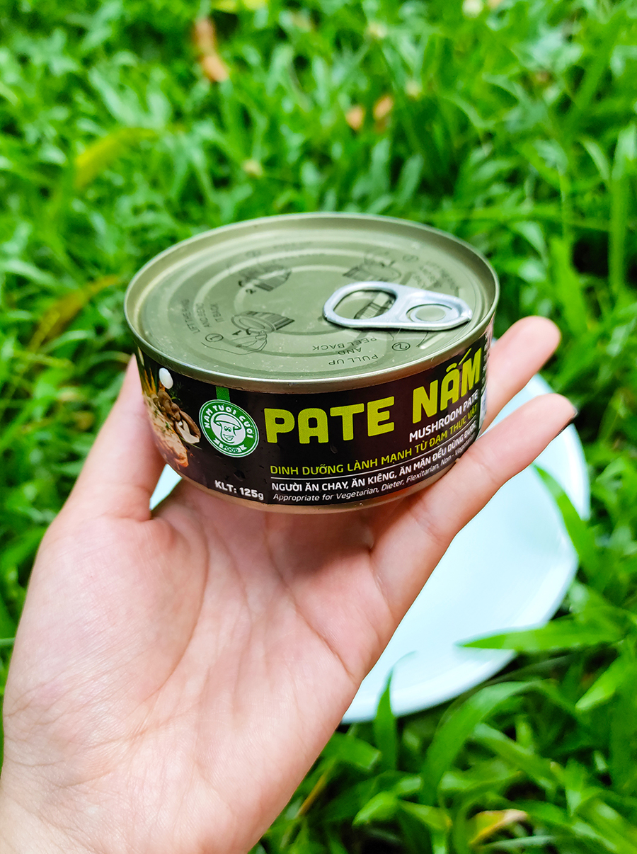 Hình ảnh Pate Nấm Chay 125g Nguồn Dinh Dưỡng Từ Đạm Thực Vật (Nấm Tươi Cười)