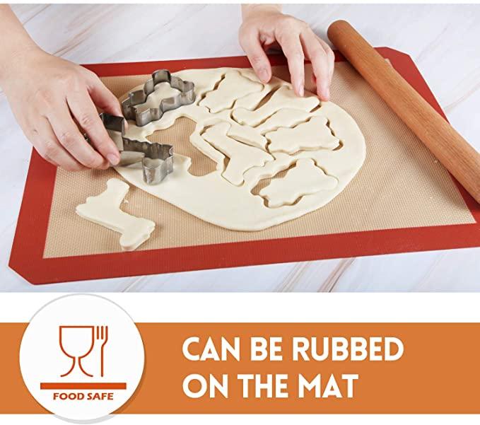 Thảm Silicone Nhào Bột Làm Bánh Chống Dính