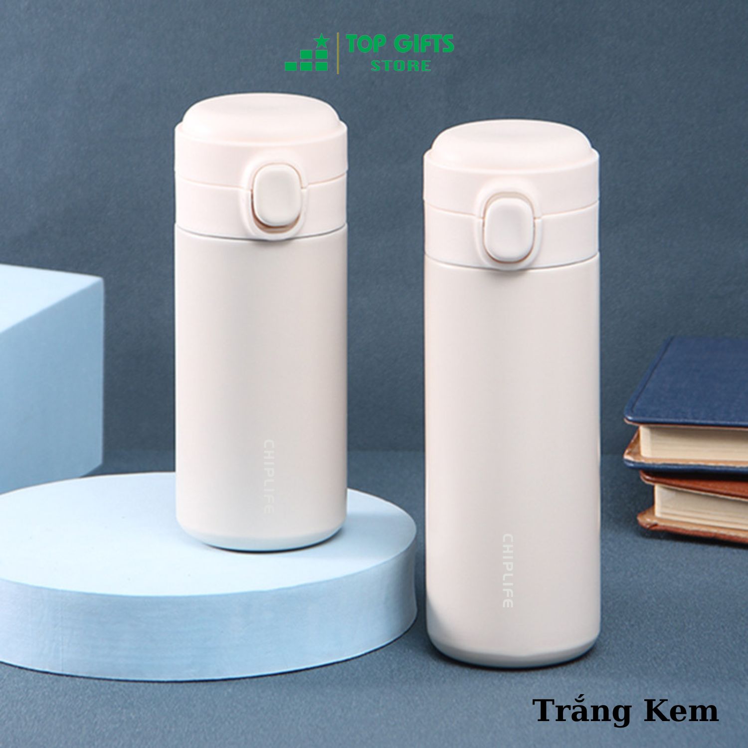 Bình giữ nhiệt chống tràn BGN158 400ml khắc tên theo yêu cầu