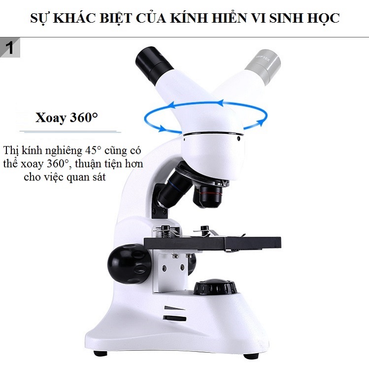 Kính Hiển Vi Sinh Học HD UX002 1200X Hàng Chất Lượng Cao