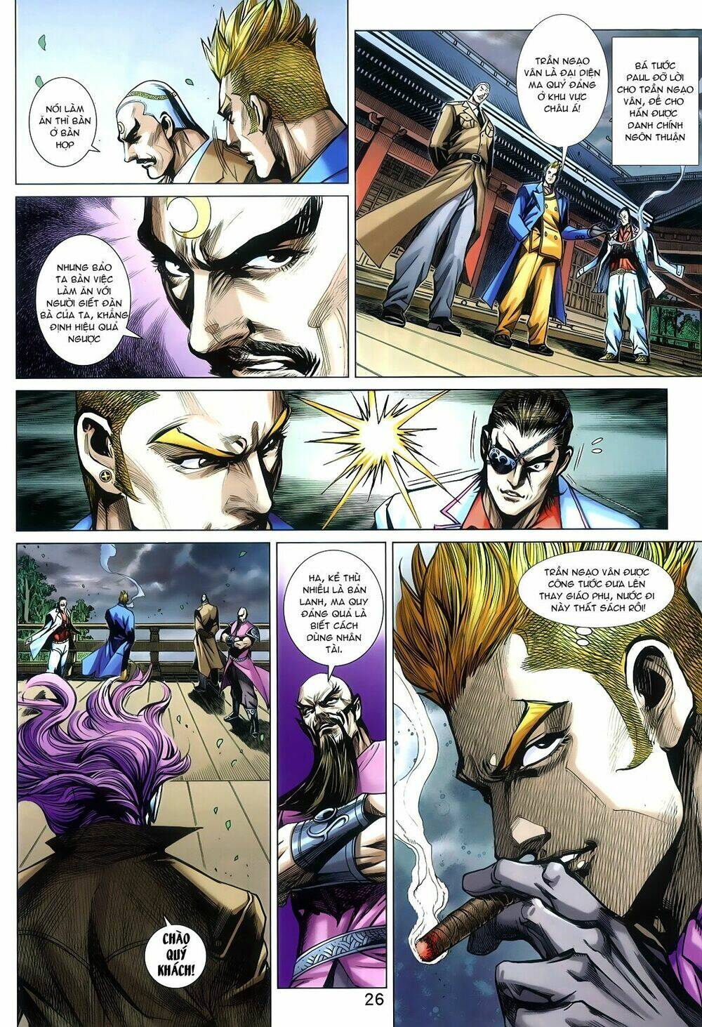 tân tác long hổ môn chapter 790 26