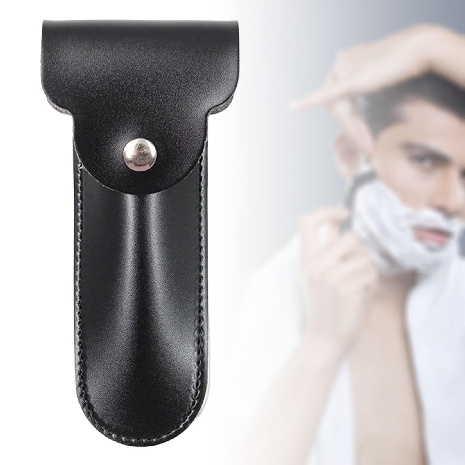 Shaving  Case Cover Shaving Pouch Holder Black