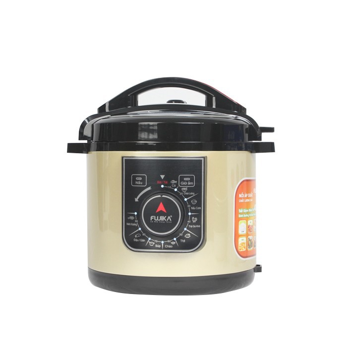 Nồi Áp Suất Điện 6L FUJIKA Công Suất 1000W Với 9 Chức Năng Nấu Công Nghệ Nhật Bản -Hàng Chính Hãng