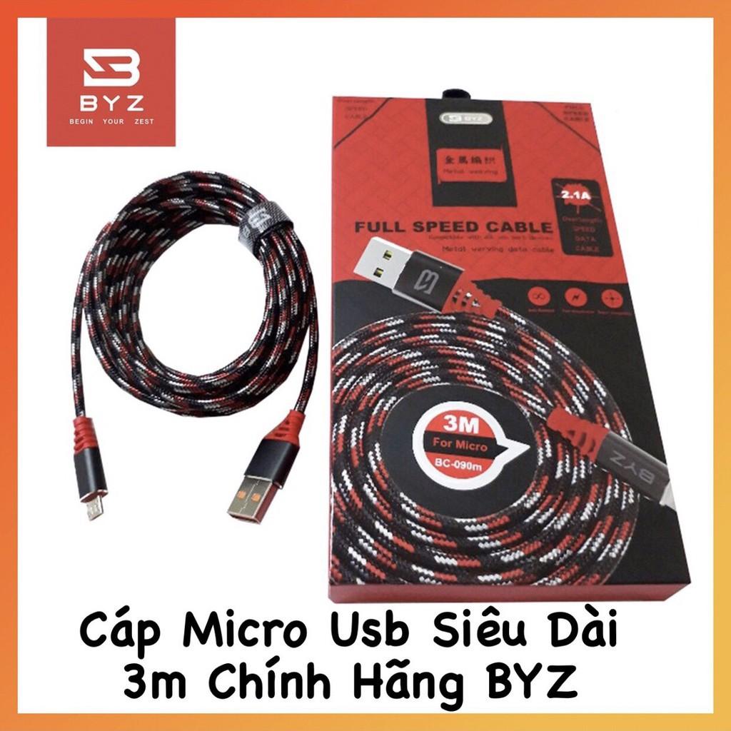 DÂY SẠC DÙ 3 mét 090i SẠC NHANH, SIÊU BỀN, CHỐNG ĐỨT ĐẦU SẠC cho ligtnig, ss,type c,iphon