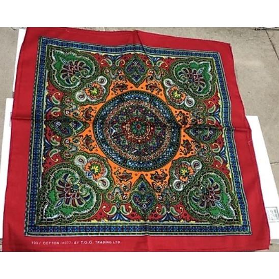 Khăn Bandana EXO, Khăn Turban Bohemian phong cách Vintage chất liệu Cotton