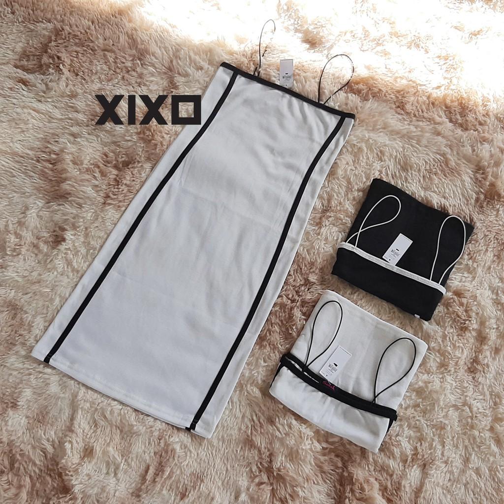 Váy 2 dây quai ngang viền thể thao thời trang XIXO - DAM0048