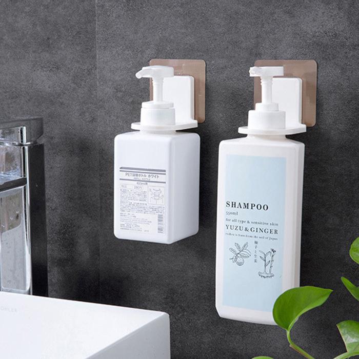 Móc Treo Chai Dầu Gội, Sữa Tắm Dán Tường
