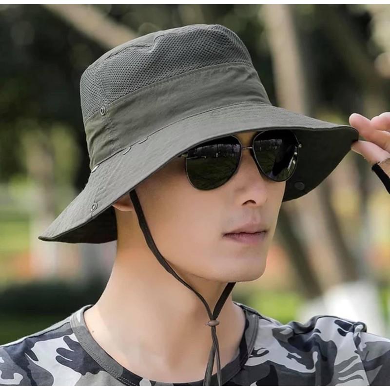 Mũ golf chống nắng vành rộng chống tia UV tốt