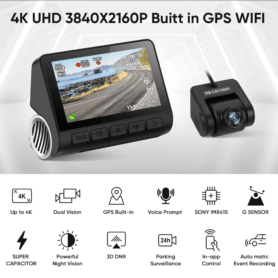 Camera hành trình MAXVISS W500s Hàng chính hãng